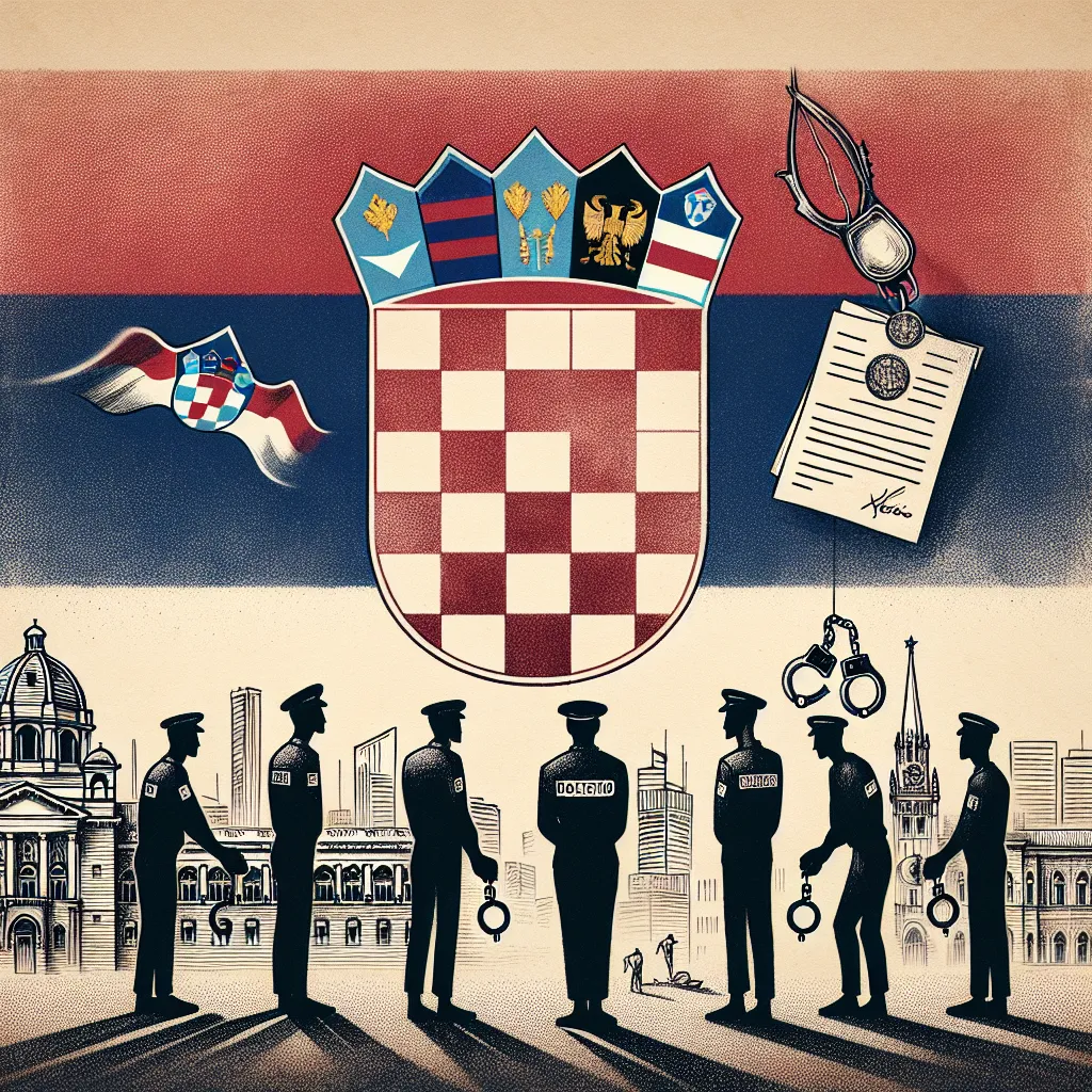 Kroatische Protestnote an Serbien wegen Behandlung von Bürgern