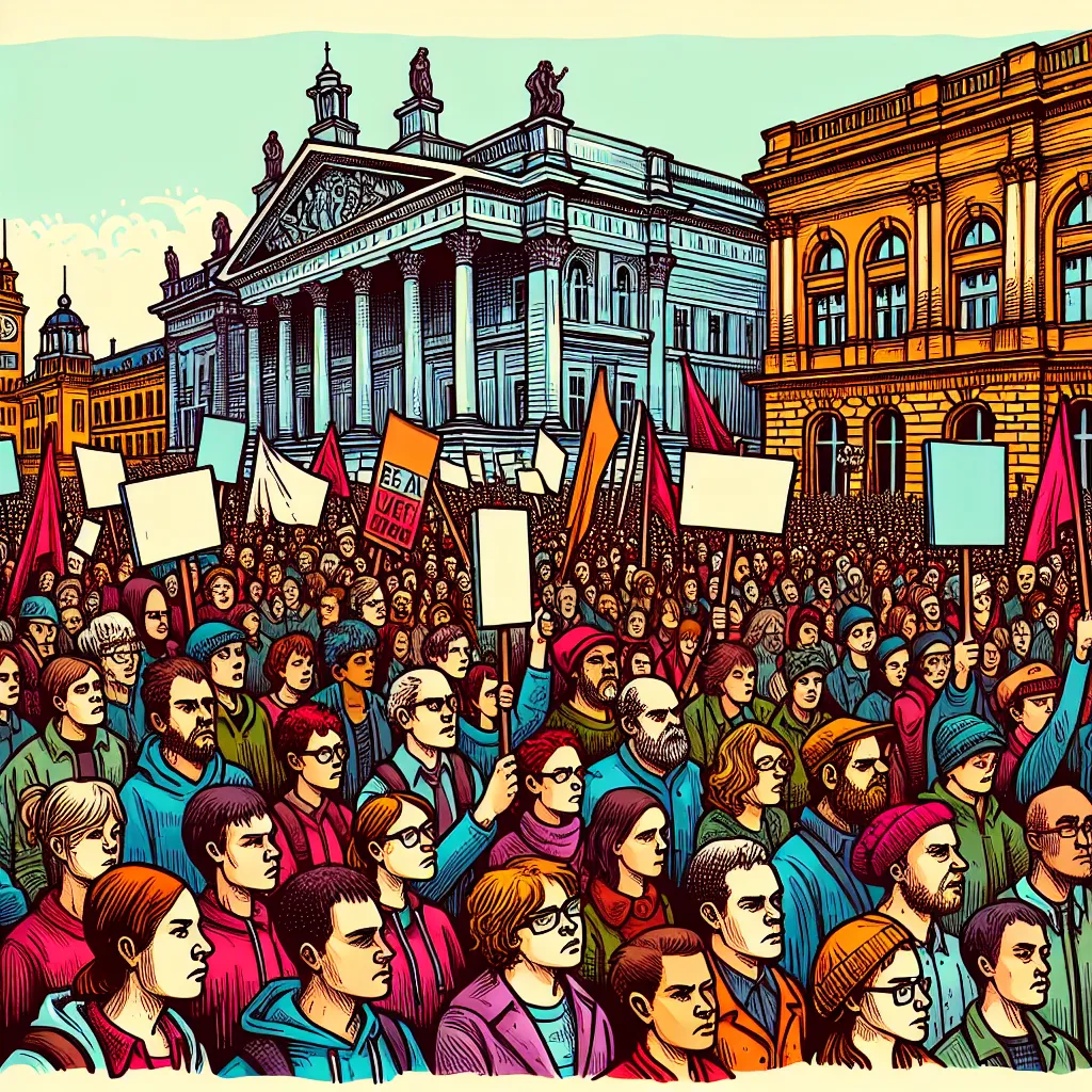 Lehrer protestieren in Zagreb gegen Bezahlung und Bewertung