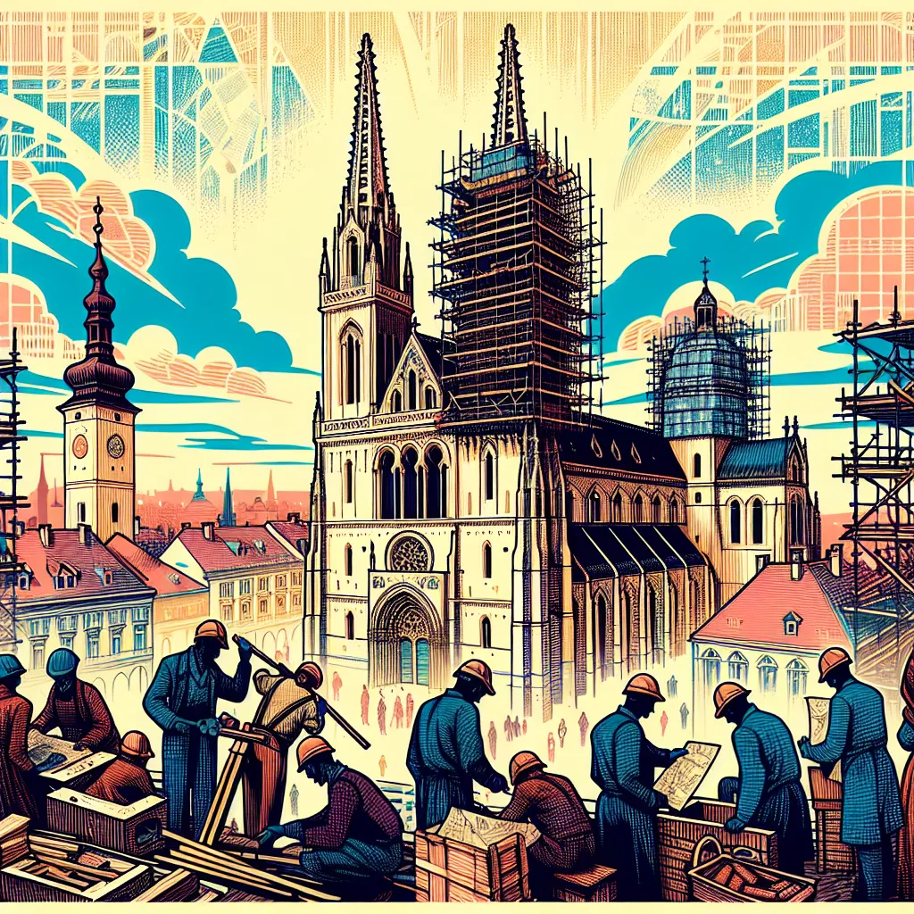 Wiederherstellungsverzögerungen setzen sich bei der Kathedrale von Zagreb fort